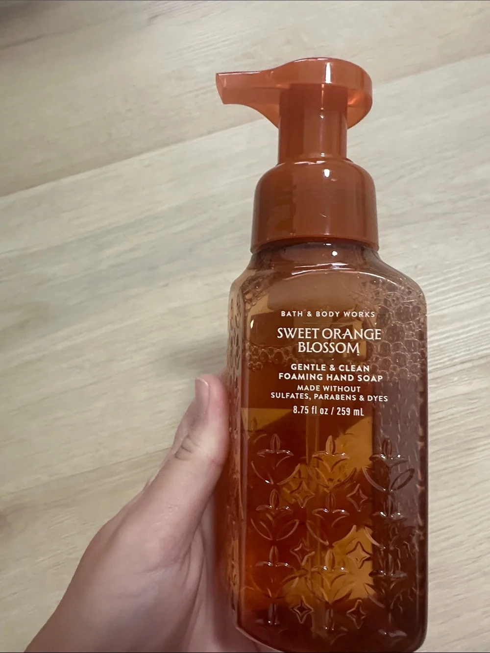 Sweet Orange Blossom Foaming Hand Soap